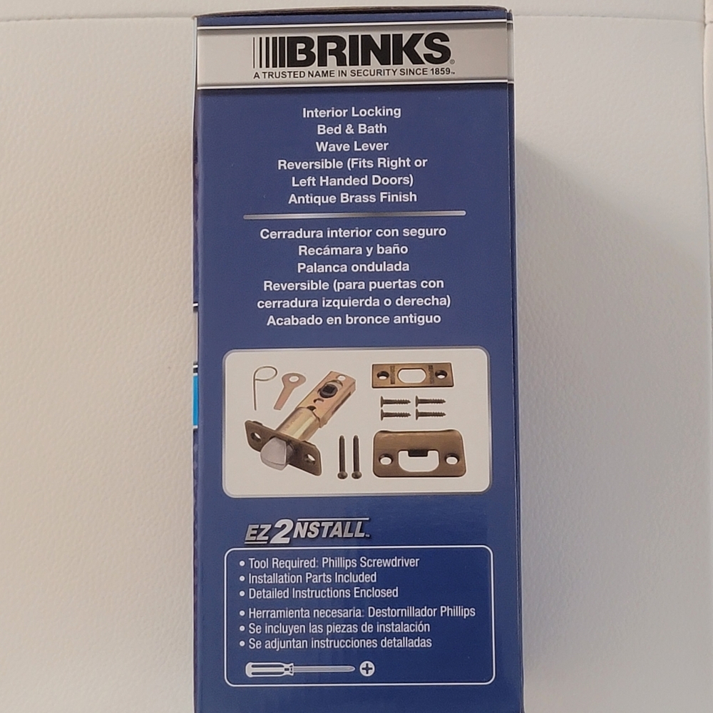Brinks interior locking - Picture 3 of 6